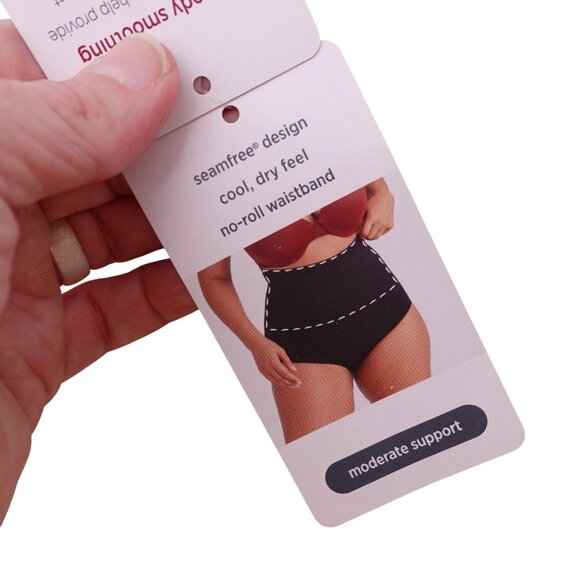 NWT Jockey Skimmies Core Body Smoothing Seamfree High-Waist Brief Sz XL Tan - Picture 6 of 9